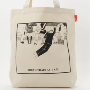 Tokyo subway tote bag -brand new with tag